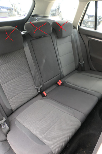 Golf kombi sitze hinten - 6, 5k